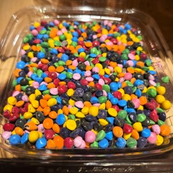 Mini Candy Coated Chocolate Chips per lb.