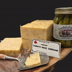 Tomato Basil Cheddar per lb.