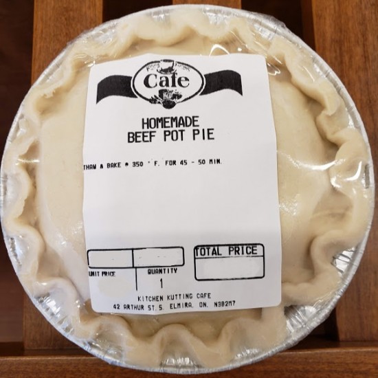 Homemade Beef Pot Pie