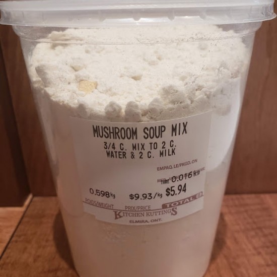 Mushroom Soup Mix - per lb