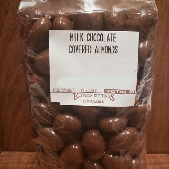 Dark Chocolate Covered Almonds - per lb