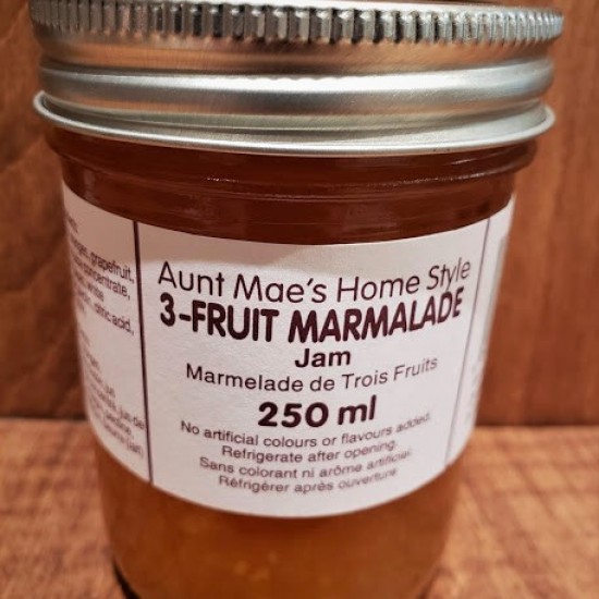 Homemade 3 Fruit Marmalade 