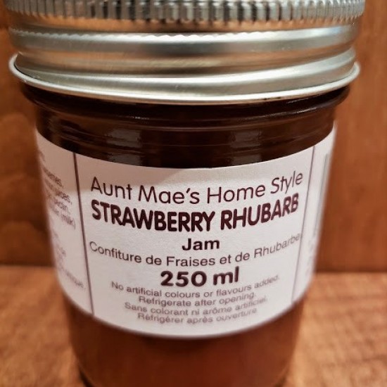 Homemade Strawberry Rhubarb Jam