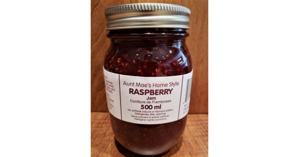 Utah Raspberry Jam Homemade Raspberry Jam - 500 ml