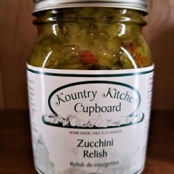 Local Homemade Zucchini Relish