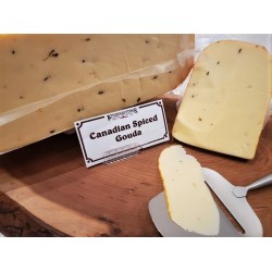 Fresh Cut Canadian Spiced Gouda  (lactose free) (per 1/2 lb.)