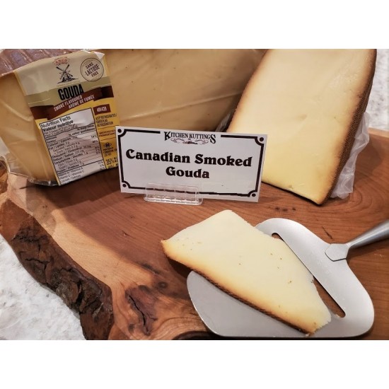 Fresh Cut Canadian Smoked Gouda (lactose free) per lb