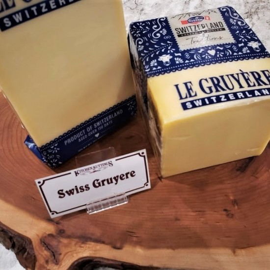 Fresh Cut Swiss Gruyere Cheese - per lb