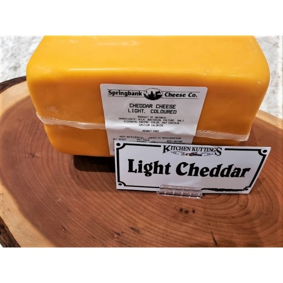 Fresh Cut Light Cheddar (per 1/2 lb.)