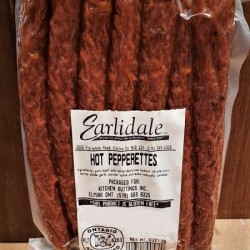 Locally Made Hot Pepperettes