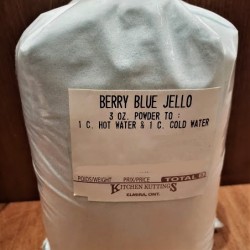 Berry Blue Jello