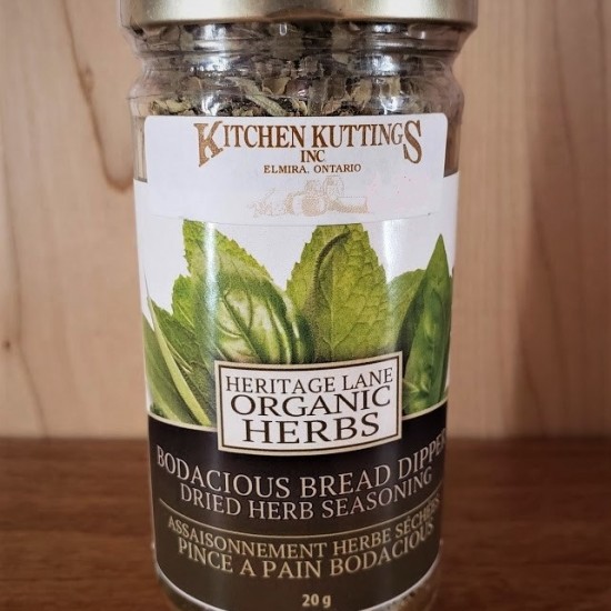 Organic Bodacious Bread Dipper Dried Herb Seasoning