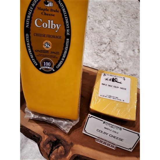 Fresh Cut Maple Dale Colby (per 1/2 lb.) Fresh Cut Maple Dale Colby (per 1/2 lb.)