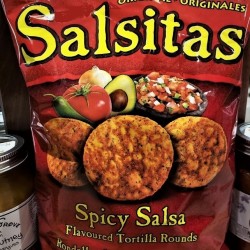 Spicy Salsa Tortilla Rounds