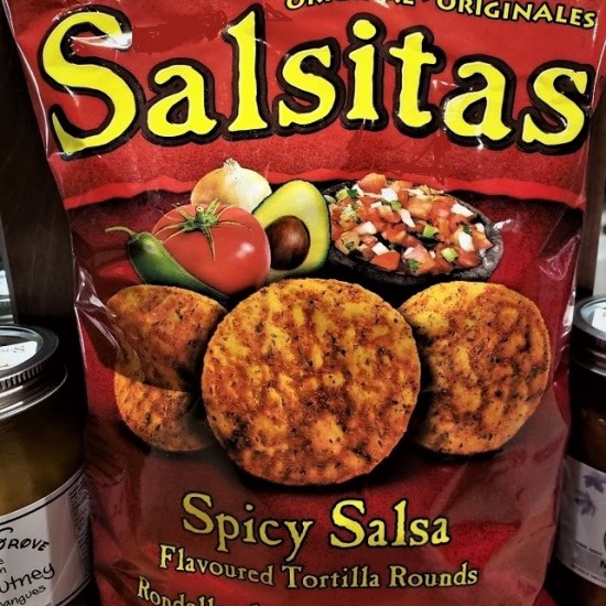 Spicy Salsa Tortilla Rounds