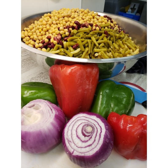 Homemade Confetti Bean Salad Homemade Confetti Bean Salad