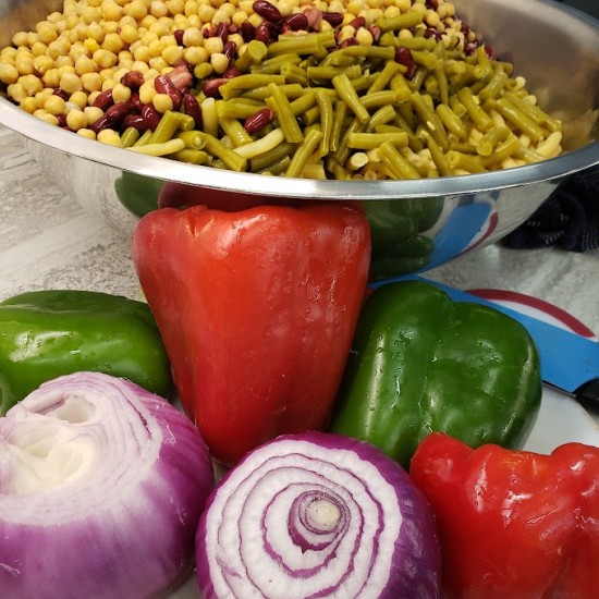 Homemade Confetti Bean Salad - per lb