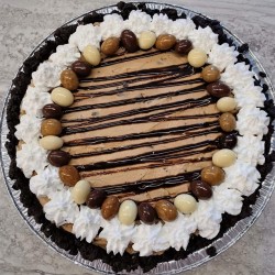 Espresso Flake Ice Cream Pie