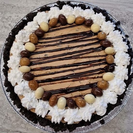 Espresso Flake Ice Cream Pie
