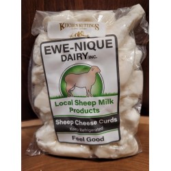 Sheep's Milk Plain White Cheese Curd 230 g.