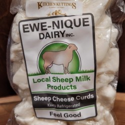 Sheep's Milk Plain White Cheese Curd 230 g.