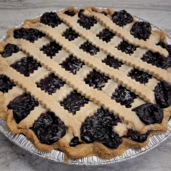 Homemade Elderberry Pie