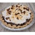 Homemade Chocolate Peanut Butter Cream Pie