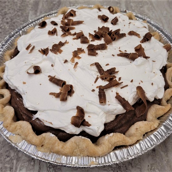 Homemade Chocolate Cream Pie