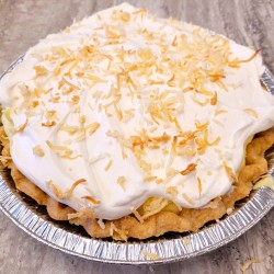 Homemade Coconut Cream Pie