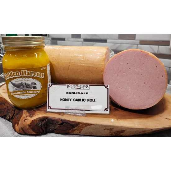 Deli Sliced Honey Garlic Roll (per 1/2 lb.) Deli Sliced Honey Garlic Roll (per 1/2 lb.)