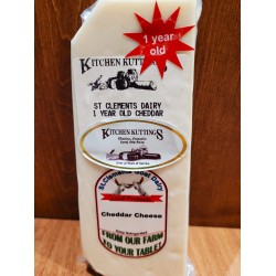 Locally Made One Year Old Goat's Cheddar