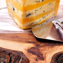 Fresh Cut English Gloucester and Stilton Cheese - per lb