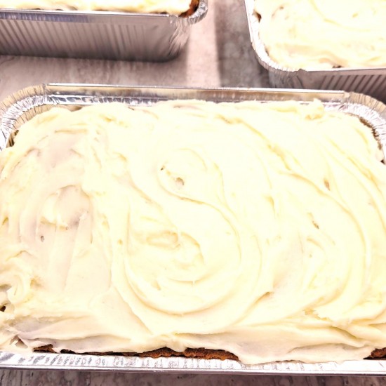 Homemade Carrot Cake (serves 6-8 people) Homemade Carrot Cake (serves 6-8 people)