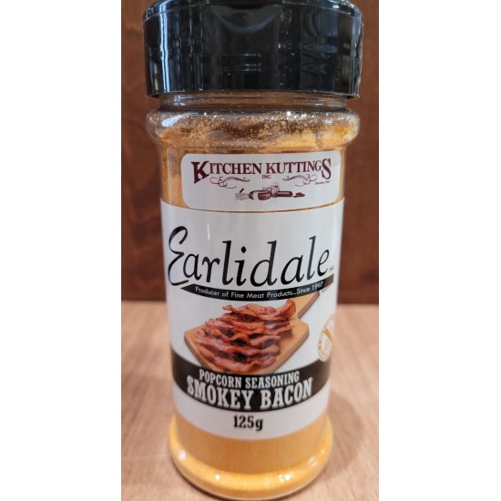 Smoky Bacon Popcorn Seasoning 125 g. (Gluten Free) Smoky Bacon Popcorn Seasoning 125 g. (Gluten Free)