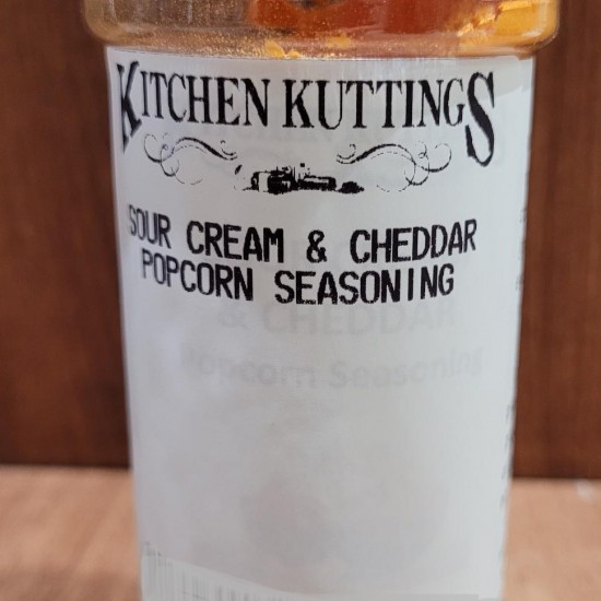 Sour Cream and Cheddar Popcorn Seasoning 