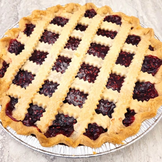 Homemade Raspberry Pie