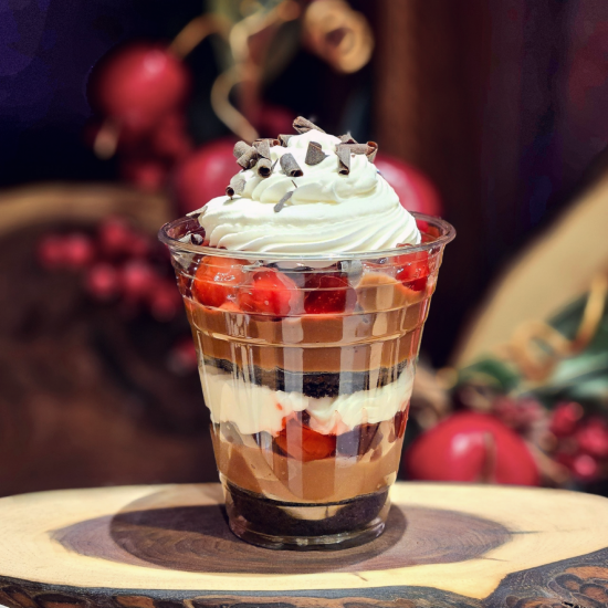Black Forest Brownie Trifle