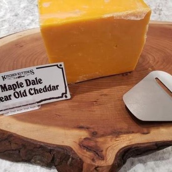 Fresh Cut 3 Year Old Orange Cheddar - per lb