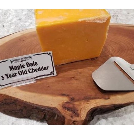 Fresh Cut 3 Year Old Orange Cheddar Fresh Cut 3 Year Old Orange Cheddar