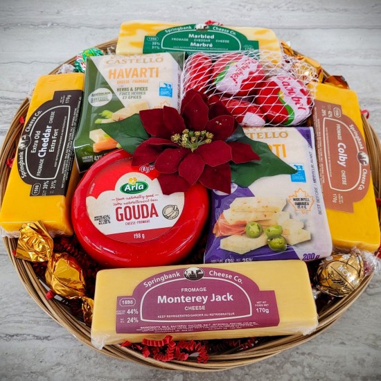 Cheese Basket "For the Cheese Lover" Cheese Basket "For the Cheese Lover"