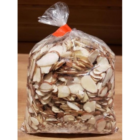 Unblanched Raw Almond Slices