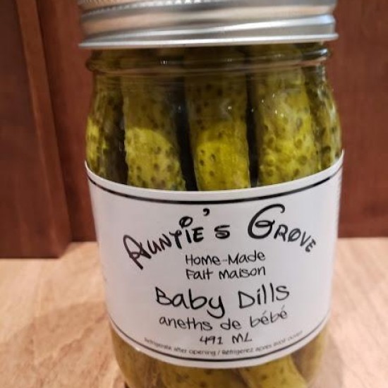 Local Homemade Baby Dill Pickles