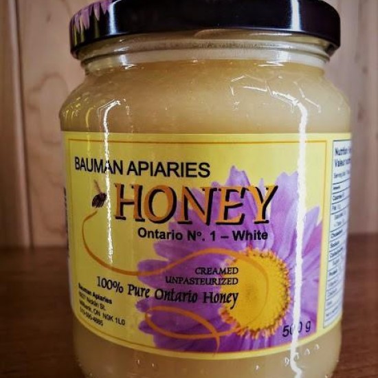 Local Creamed Honey - Unpasteurized