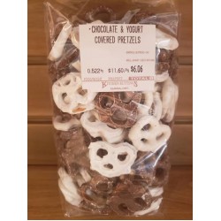 Chocolate and Yogurt Covered Pretzels