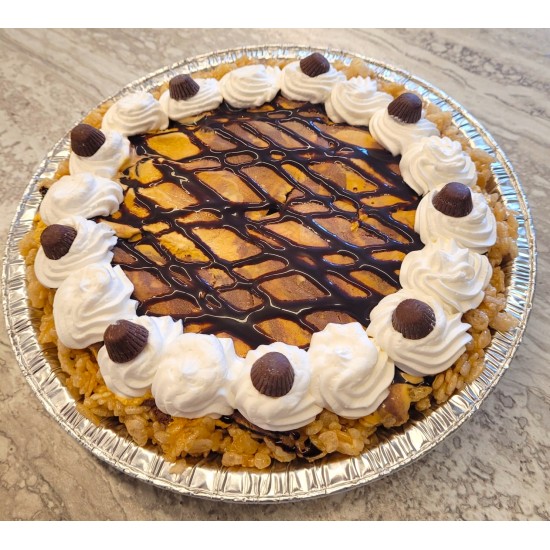 Chocolate Peanut Butter Ice Cream Pie