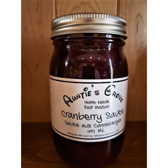  Local Homemade Cranberry Sauce