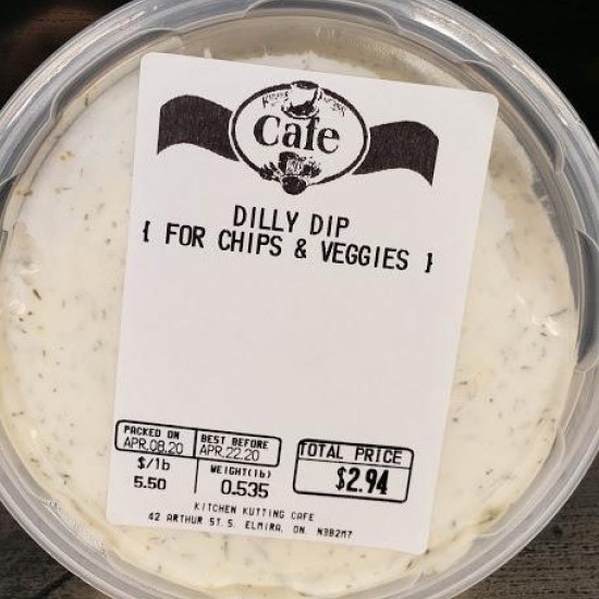 Homemade Dilly Dip Homemade Dilly Dip