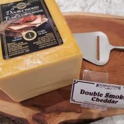 Fresh Cut Double Smoked Cheddar - per lb