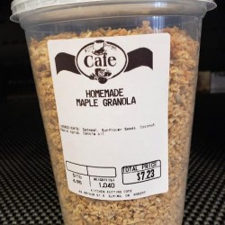 Homemade Maple Granola