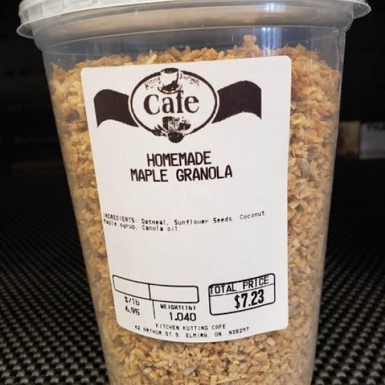 Homemade Maple Granola Homemade Maple Granola
